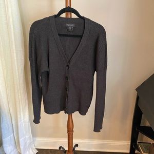Rachel Zoe charcoal cardigan
